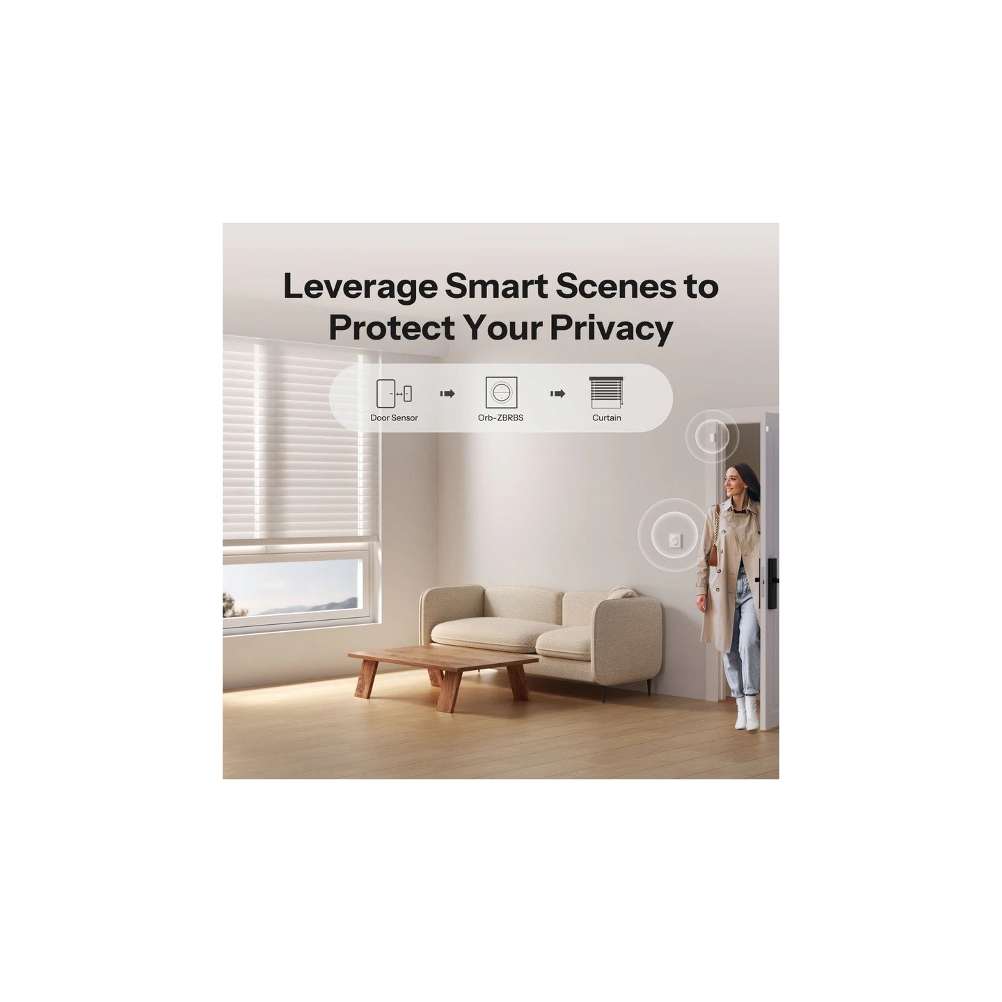 Sonoff Zigbee - MINI-RBS - For Roller Shutter Wall Switch — Buy in Cyprus with Fast Delivery