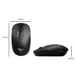 Buy Alcatroz Airmouse Pro - 5C - Wireless Silent Mouse USB-A & USB-C dongle Black in Cyprus, Nicosia, Limassol, Larnaka, Pafos