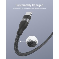 Buy Anker Mobile Cable USB C to USB C - 1.8m - 240W - Black in Cyprus, Nicosia, Limassol, Larnaka, Pafos