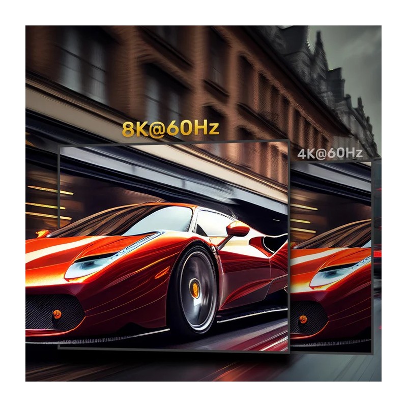 Buy Unitek HDMI Cable - C11086GY-2M - HDMI 2.1 Cable 8K60Hz CCS Economy 2.0m in Cyprus, Nicosia, Limassol, Larnaka, Pafos