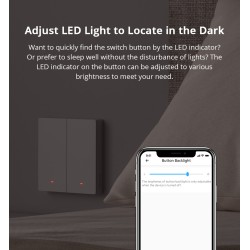 Buy Sonoff Matter WiFi Smart Wall Mechanical Switch 2-Button White - M5 - Matter... in Cyprus, Nicosia, Limassol, Larnaka, Pafos