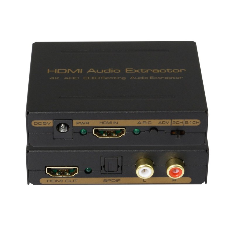 Buy DigitMX HDMI TO HDMI+Audio (SPDIF+2RCA) Converter - DMX-CHHS3 - 4K30HZ ARC in Cyprus, Nicosia, Limassol, Larnaka, Pafos
