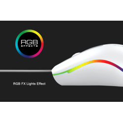 Buy Alcatroz RGB Wired Mouse White - ASIC 9 - RGB Wired White in Cyprus, Nicosia, Limassol, Larnaka, Pafos