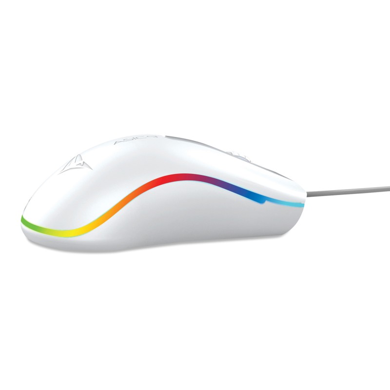 Buy Alcatroz RGB Wired Mouse White - ASIC 9 - RGB Wired White in Cyprus, Nicosia, Limassol, Larnaka, Pafos
