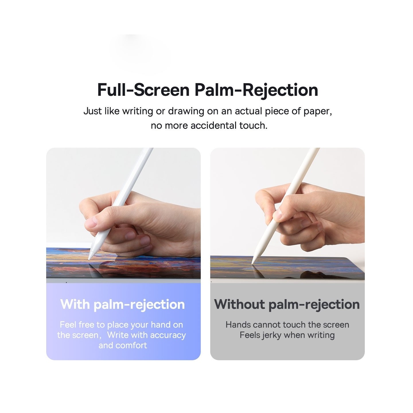 Baseus IT Stylus Active Smooth Writing 2 - Wireless Charging LED & Extra Tip — Buy in Cyprus with Fast Delivery