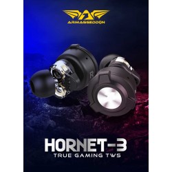 Buy Armaggeddon Earphones - HORNET 3 - Dual Driver TWS Gaming Earphones in Cyprus, Nicosia, Limassol, Larnaka, Pafos