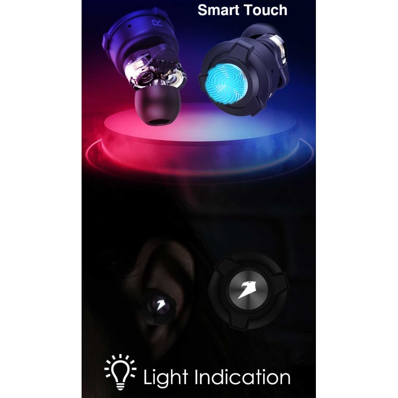 Buy Armaggeddon Earphones - HORNET 3 - Dual Driver TWS Gaming Earphones in Cyprus, Nicosia, Limassol, Larnaka, Pafos