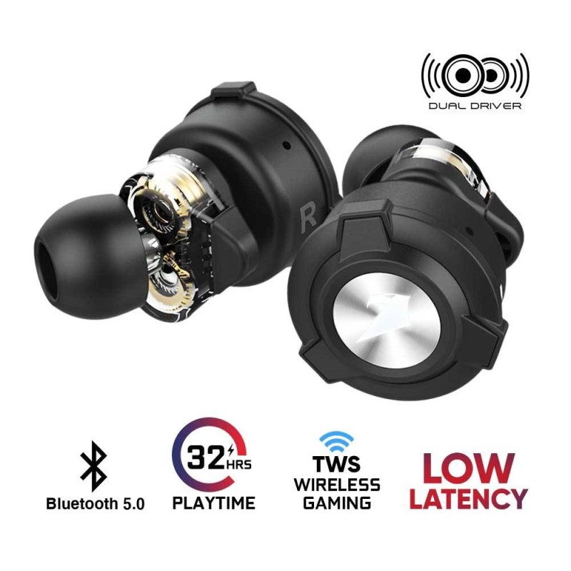 Buy Armaggeddon Earphones - HORNET 3 - Dual Driver TWS Gaming Earphones in Cyprus, Nicosia, Limassol, Larnaka, Pafos