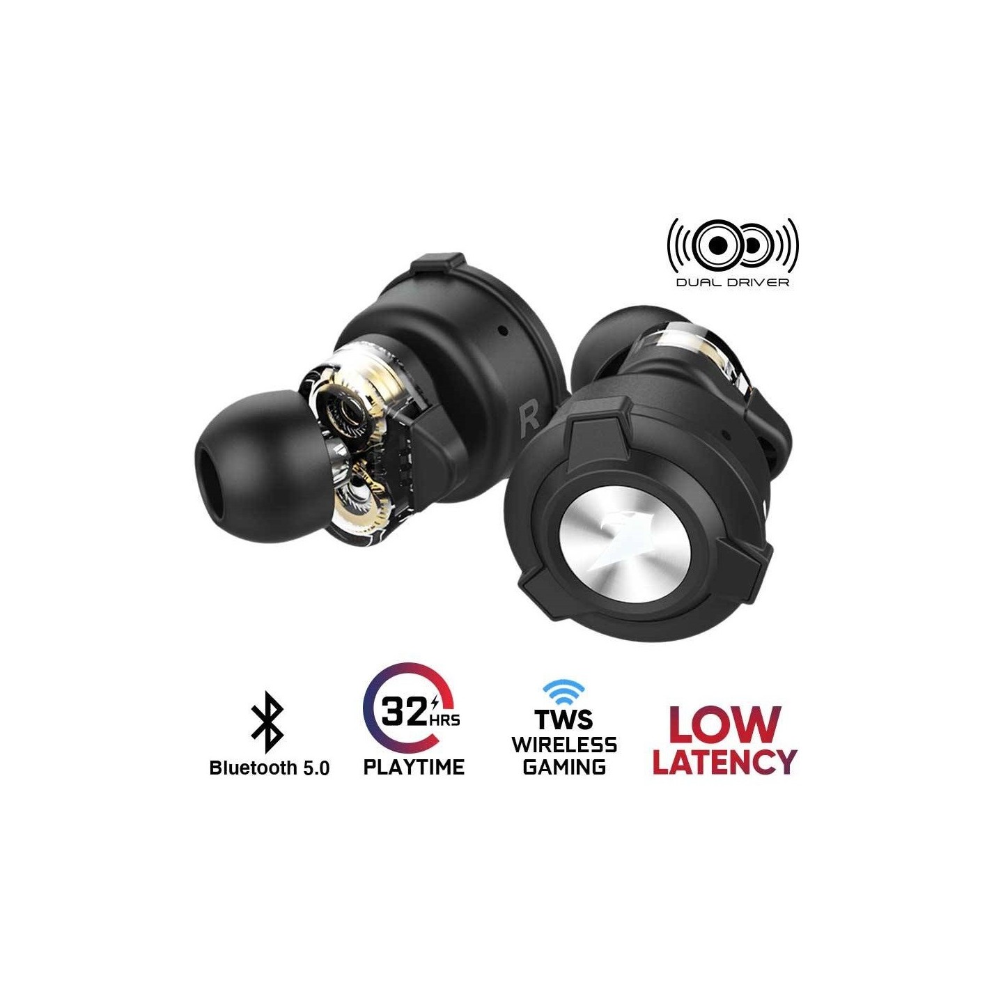 Armaggeddon Earphones - HORNET 3 - Dual Driver TWS Gaming Earphones — Buy in Cyprus with Fast Delivery