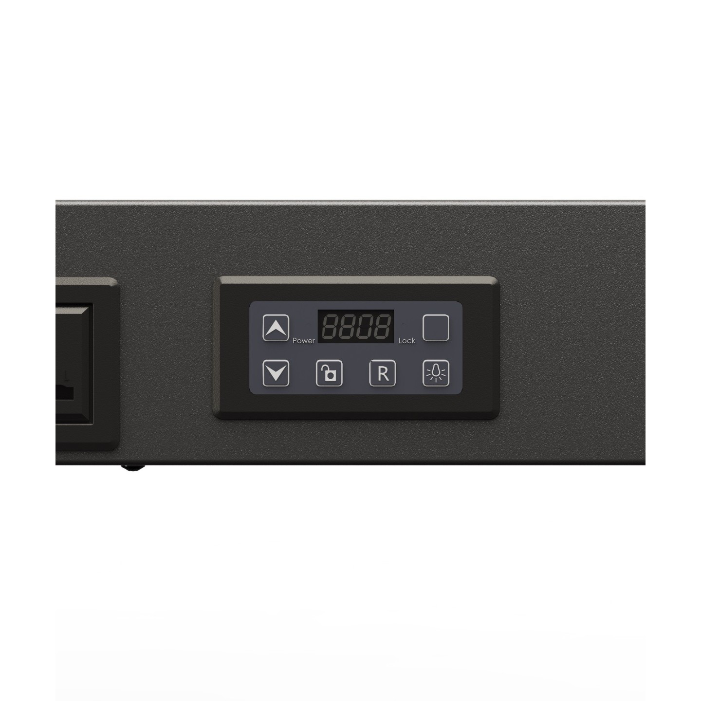 NBMounts Heavy Duty Motorized TV Trolley - P220 - up to 90'', 1.75m, 90kg, Wireless Remote & Touchpad