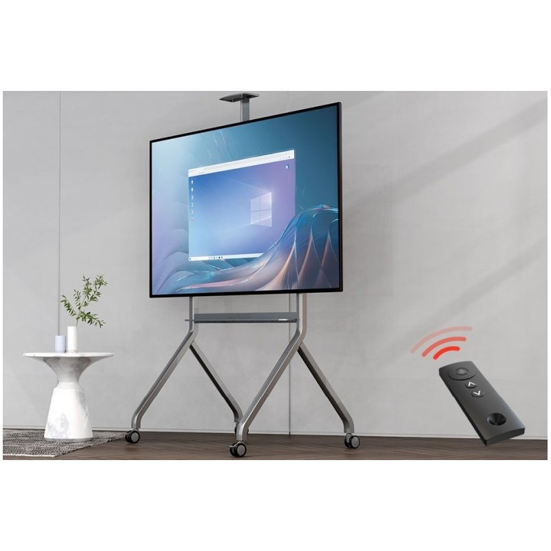 Buy NBMounts Heavy Duty Motorized TV Trolley - P220 - up to 90'', 1.75m, 90kg, W... in Cyprus, Nicosia, Limassol, Larnaka, Pafos