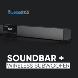 Buy SonicGear SoundBar - BT-6500 - 200W & Wireless SubWoofer BT-USB-FM-HDMI in Cyprus, Nicosia, Limassol, Larnaka, Pafos