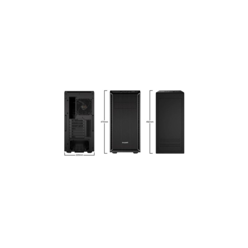 Buy be quiet! Pure Base 600 - Mid Tower Case - Silver, ATX/mATX/Mini-ITX, 2x Pur... in Cyprus, Nicosia, Limassol, Larnaka, Pafos