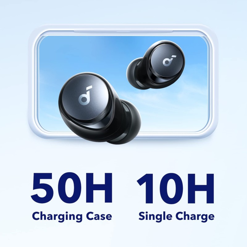 Buy Anker Soundcore TWS Earphone HiRes ANC IPX4 Black - Space A40 - HiRes ANC IP... in Cyprus, Nicosia, Limassol, Larnaka, Pafos