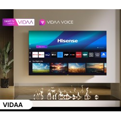 Buy Hisense TV - 50U6NQ - 50'' 4K Smart QLED MINI LED TV in Cyprus, Nicosia, Limassol, Larnaka, Pafos