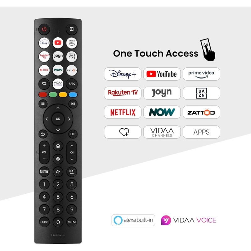 Buy Hisense TV - 50U6NQ - 50'' 4K Smart QLED MINI LED TV in Cyprus, Nicosia, Limassol, Larnaka, Pafos