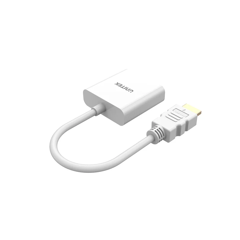 Buy Unitek HDMI to VGA Converter - Y-6333C01 - without Power Port in Cyprus, Nicosia, Limassol, Larnaka, Pafos