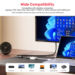 Buy Unitek HDMI to VGA Converter - Y-6333C01 - without Power Port in Cyprus, Nicosia, Limassol, Larnaka, Pafos