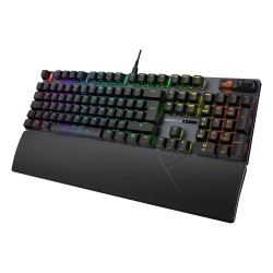 Buy ASUS Gaming Keyboard - NXSWV2 - Mechanical Wired Wrist Rest RGB ROG STRIX SC... in Cyprus, Nicosia, Limassol, Larnaka, Pafos