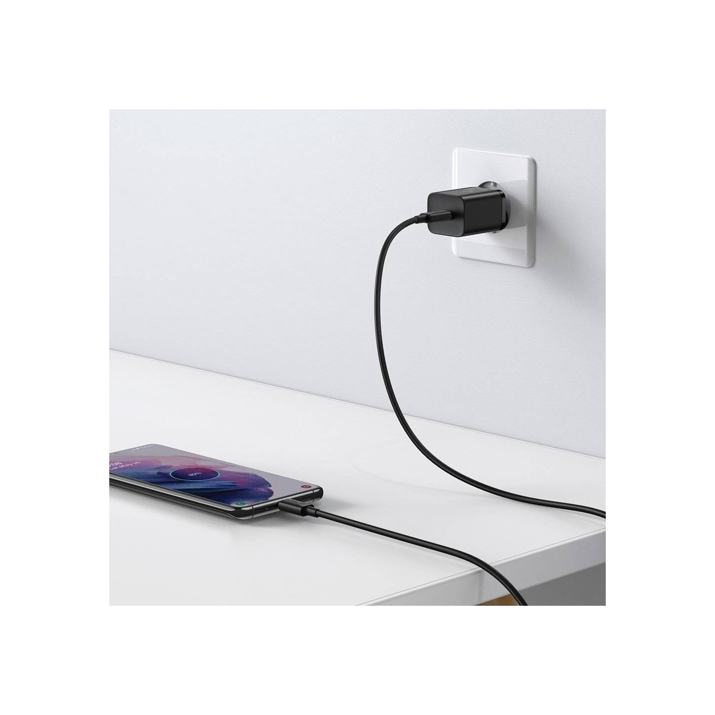 Baseus Wall Charger - 25W USB-C EU Black — Buy in Cyprus with Fast Delivery