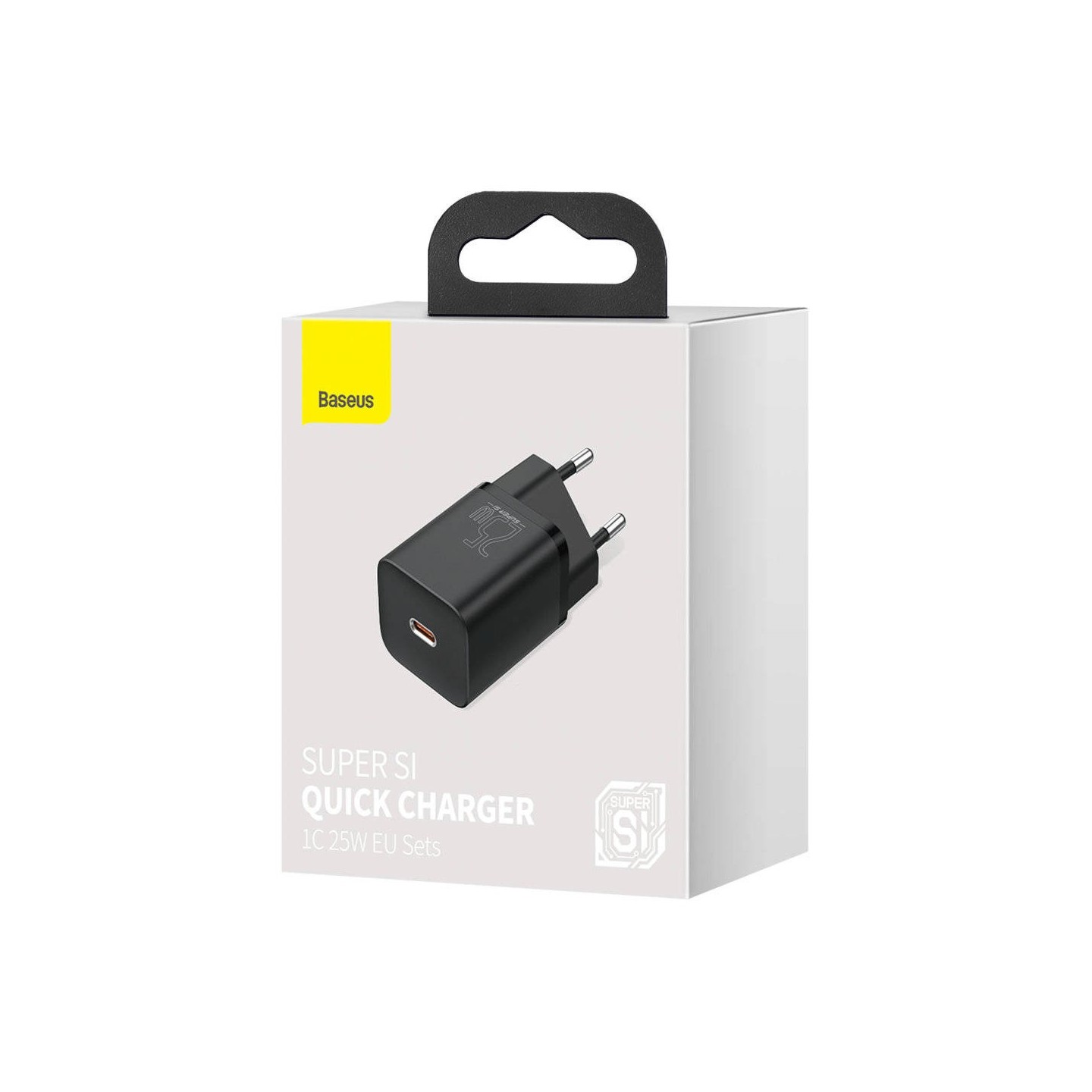 Baseus Wall Charger - 25W USB-C EU Black — Buy in Cyprus with Fast Delivery
