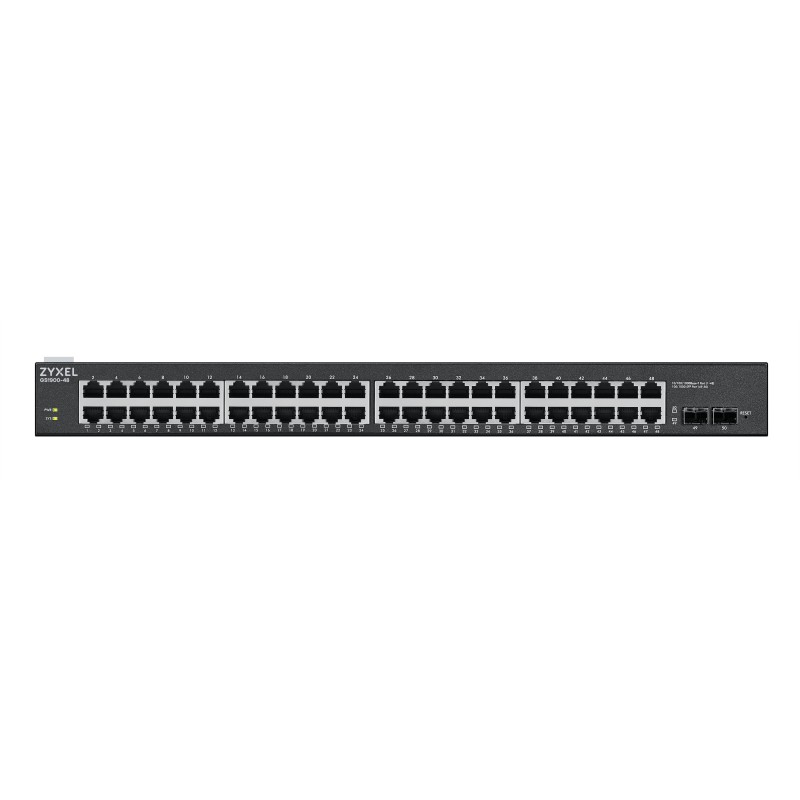 Buy Zyxel Switch - GS1900-48 - Gigabit Ethernet Managed 48-Port + 2SFP UK Plug in Cyprus, Nicosia, Limassol, Larnaka, Pafos