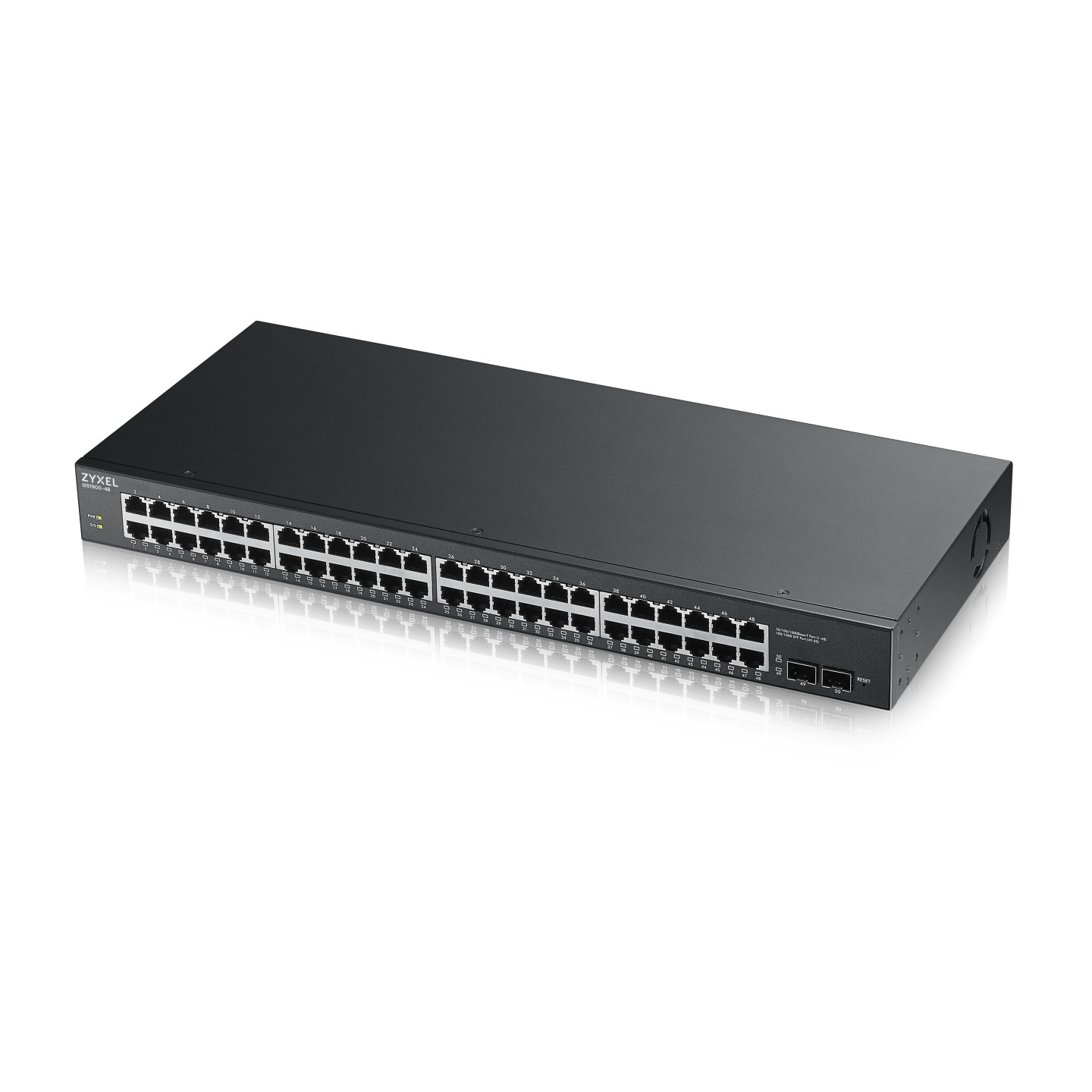 Zyxel Switch - GS1900-48 - Gigabit Ethernet Managed 48-Port + 2SFP UK Plug — Buy in Cyprus with Fast Delivery