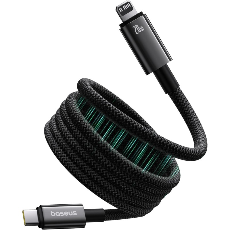 Buy Baseus Tungsten Gold Magnetic Charging Cable Type-C to iP - Tungsten Gold, M... in Cyprus, Nicosia, Limassol, Larnaka, Pafos