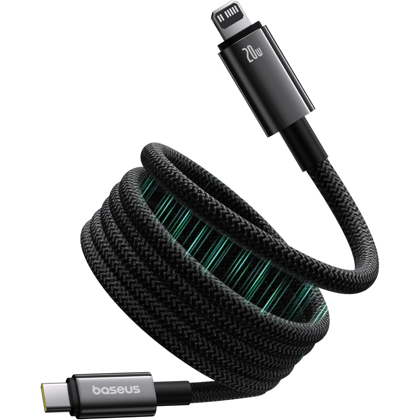 Baseus Tungsten Gold Magnetic Charging Cable Type-C to iP - Tungsten Gold, Magnetic, Type-C to iP