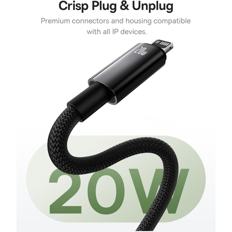 Buy Baseus Tungsten Gold Magnetic Charging Cable Type-C to iP - Tungsten Gold, M... in Cyprus, Nicosia, Limassol, Larnaka, Pafos