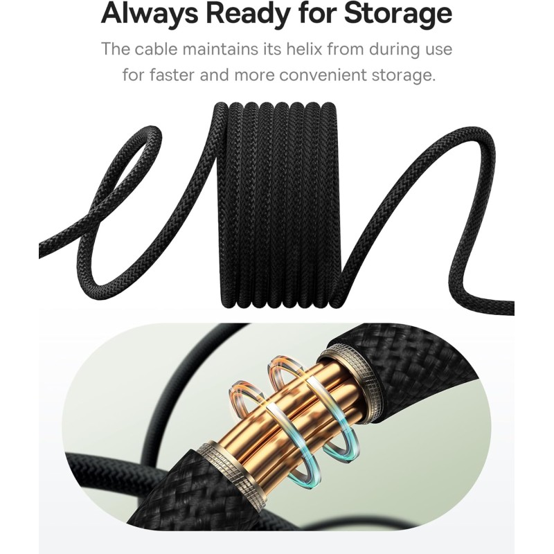 Buy Baseus Tungsten Gold Magnetic Charging Cable Type-C to iP - Tungsten Gold, M... in Cyprus, Nicosia, Limassol, Larnaka, Pafos