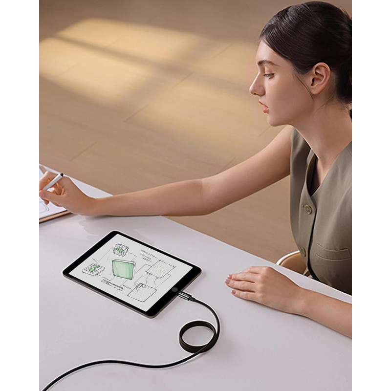 Buy Baseus Tungsten Gold Magnetic Charging Cable Type-C to iP - Tungsten Gold, M... in Cyprus, Nicosia, Limassol, Larnaka, Pafos