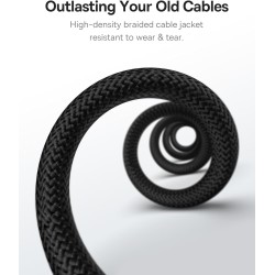 Buy Baseus Tungsten Gold Magnetic Charging Cable Type-C to iP - Tungsten Gold, M... in Cyprus, Nicosia, Limassol, Larnaka, Pafos