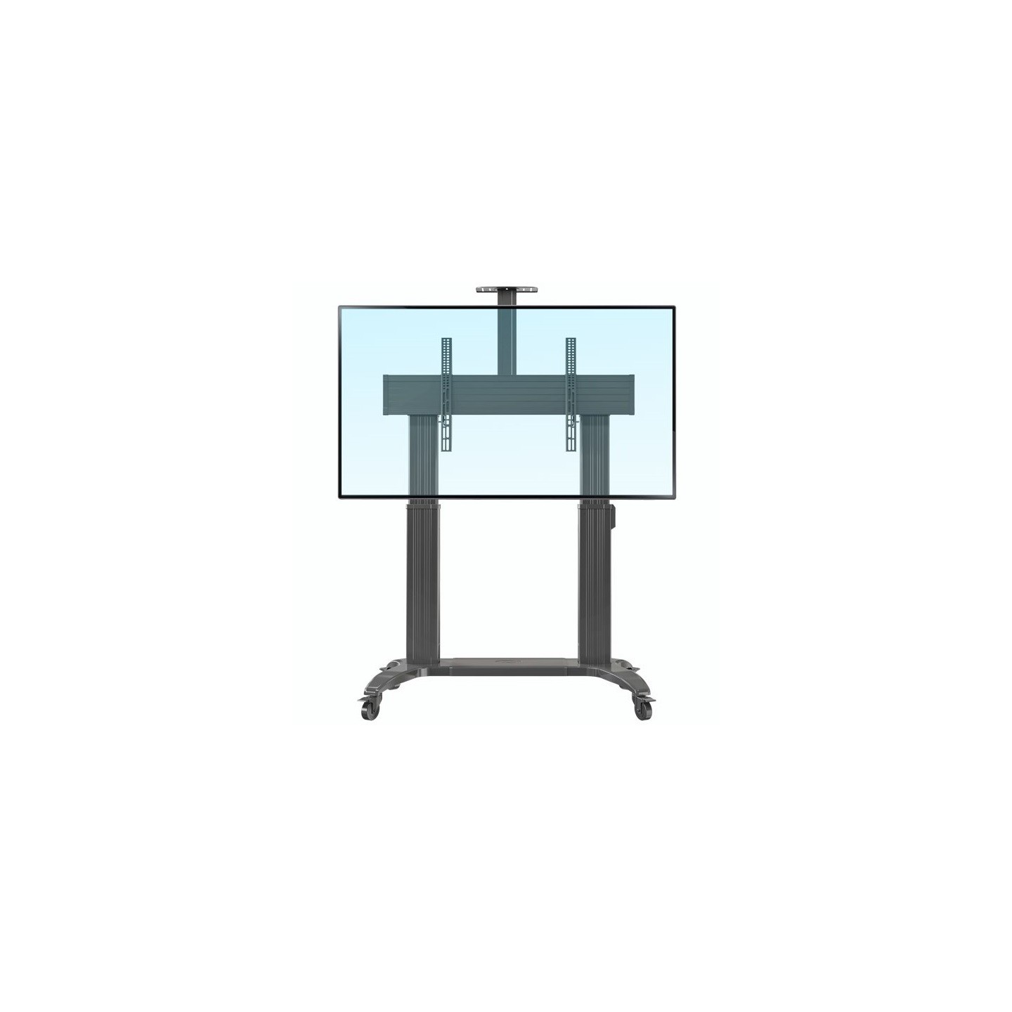 NBMounts Heavy Duty Motorized TV Trolley - TW100 - Supports up to 110'' & 136Kg Max Height 1.7m