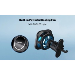 Buy Unitek Wireless 15W MagSafe Car Mount Kit with Cooling Fan + 38W Charger & U... in Cyprus, Nicosia, Limassol, Larnaka, Pafos