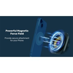 Buy Unitek Wireless 15W MagSafe Car Mount Kit with Cooling Fan + 38W Charger & U... in Cyprus, Nicosia, Limassol, Larnaka, Pafos