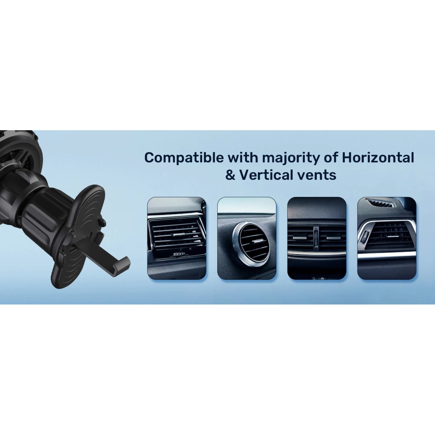 Unitek Wireless 15W MagSafe Car Mount Kit with Cooling Fan + 38W Charger & USB-Cable P1403A — Buy in Cyprus with Fast Delivery