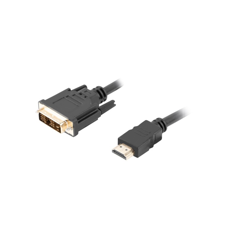 Buy Lanberg HDMI(M) to DVI-D(M)(18+1) Cable - 1.8m in Cyprus, Nicosia, Limassol, Larnaka, Pafos