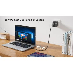 Buy Unitek UCL USB-C to DC Cable 1.8m 65W for Acer 5.5 1.7mm - C14119BK - Unitek... in Cyprus, Nicosia, Limassol, Larnaka, Pafos