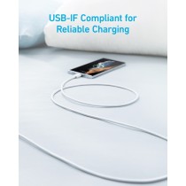 Anker Mobile Cable USB A to USB C - 322 - 0.9m - White — Buy in Cyprus with Fast Delivery