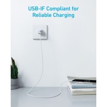 Anker Mobile Cable USB A to USB C - 322 - 0.9m - White — Buy in Cyprus with Fast Delivery