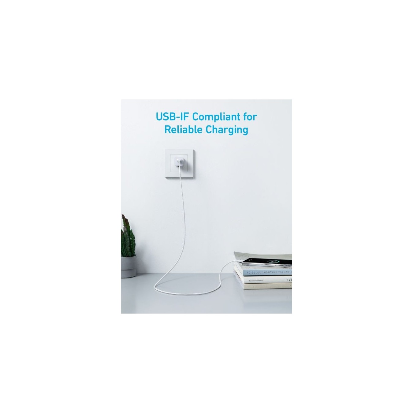 Anker Mobile Cable USB A to USB C - 322 - 0.9m - White — Buy in Cyprus with Fast Delivery