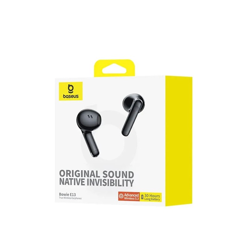 Buy Baseus Headphones In Ear TWS - Bowie E13 - Galaxy Black in Cyprus, Nicosia, Limassol, Larnaka, Pafos