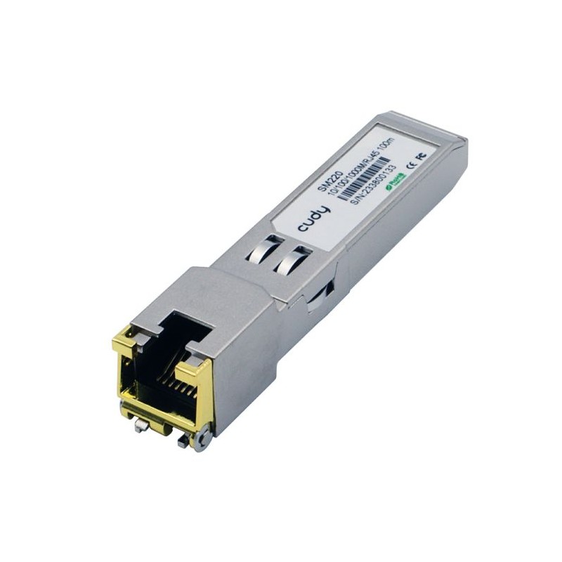 Buy Cudy Fiber SFP Module SFP Slot to Gigabit Ethernet RJ45 - SM220 - SFP Slot t... in Cyprus, Nicosia, Limassol, Larnaka, Pafos