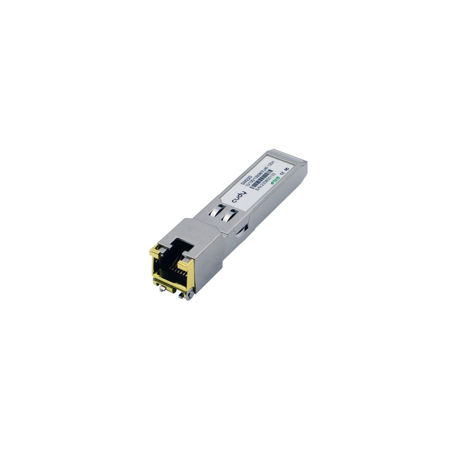 Cudy Fiber SFP Module SFP Slot to Gigabit Ethernet RJ45 - SM220 - SFP Slot to Gigabit Ethernet RJ45
