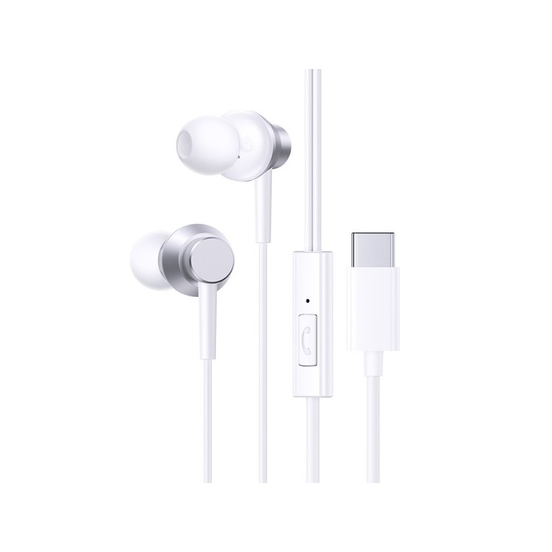 Buy Baseus Earphones - CZ11 - Wired Type C Encok White in Cyprus, Nicosia, Limassol, Larnaka, Pafos