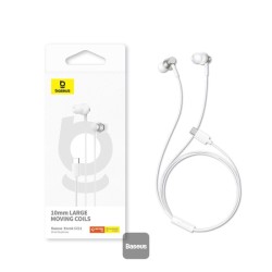 Buy Baseus Earphones - CZ11 - Wired Type C Encok White in Cyprus, Nicosia, Limassol, Larnaka, Pafos