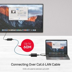 Buy Unitek HDMI Extender Over Ethernet 60m 4K - V100A - 60m 4K in Cyprus, Nicosia, Limassol, Larnaka, Pafos