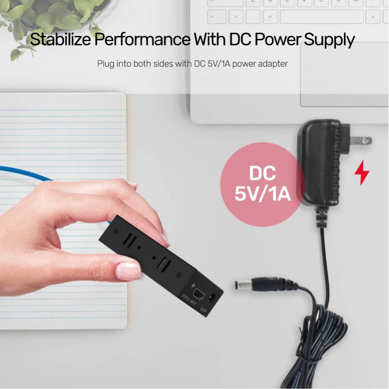 Buy Unitek HDMI Extender Over Ethernet 60m 4K - V100A - 60m 4K in Cyprus, Nicosia, Limassol, Larnaka, Pafos