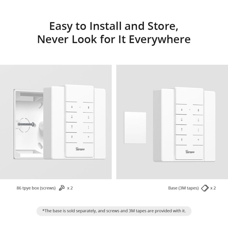 Buy Sonoff Remote For Sonoff RF Devices - RM433R2 - Remote in Cyprus, Nicosia, Limassol, Larnaka, Pafos